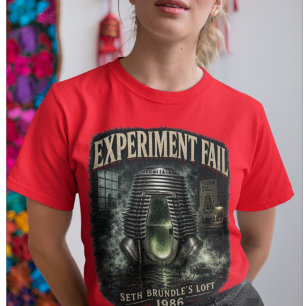 T-shirt Expérience Ratée Femmes Sombre