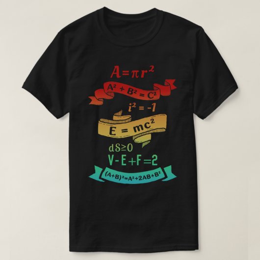 T-shirt Expérience scientifique colorée (Design devant)