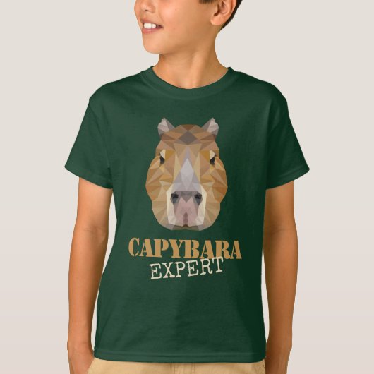 T-shirt expert Capybara (Devant)