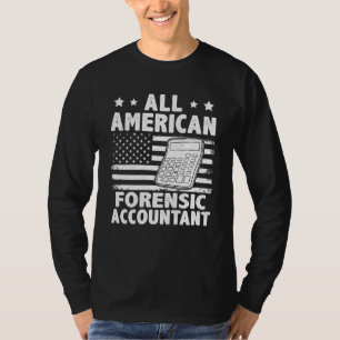 T-shirt Expert-comptable légiste américain