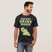 T-shirt Expert Drick Maker Nightclub Bartender Resort Mixe (Devant entier)