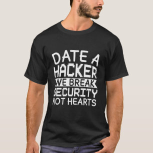 T-shirt Expert en Cyber Sécurité Pour Cyber Hacker & Progr