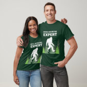 T-shirt Expert en Distances Sociales Sasquatch (Unisexe)