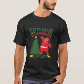 T-shirt Expert en éclairage extérieur (Devant)