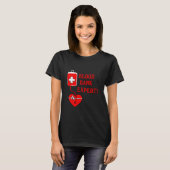 T-SHIRT EXPERT EN MATIÈRE DE BANQUE DU SANG (Devant entier)
