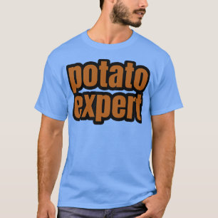 T-shirt Expert en pomme de terre