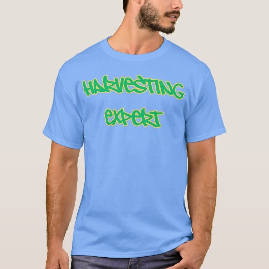T-shirt Expert en récolte - millésime (Devant)