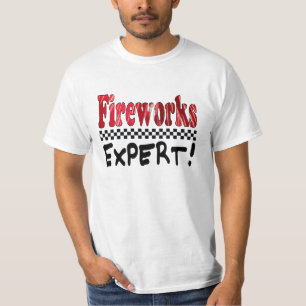 T-shirt expert Fireworks
