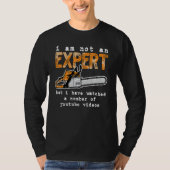 T-shirt Expert Handyman Fixer moi-même Camion Diesel Camio (Devant)