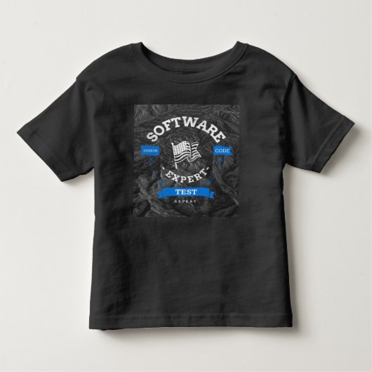 T-shirt expert logiciel (Devant)