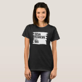 T-shirt Experts De Distance Sociale Distances Sociales Dep (Devant entier)