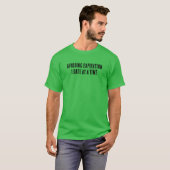 T-shirt Expiration (Devant entier)