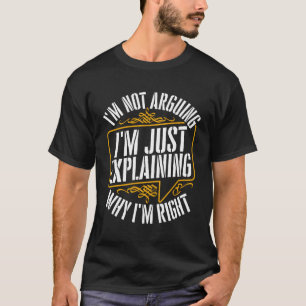 T-shirt Expliquer Pourquoi Iâ´M A Raison Philosophie Grecq