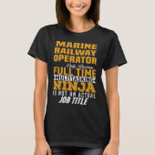 T-shirt Exploitant ferroviaire maritime (Devant)