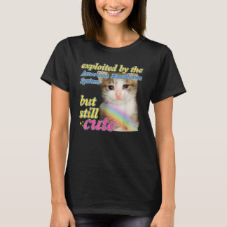 T-shirt Exploité par le système de santé américain Chat Mo