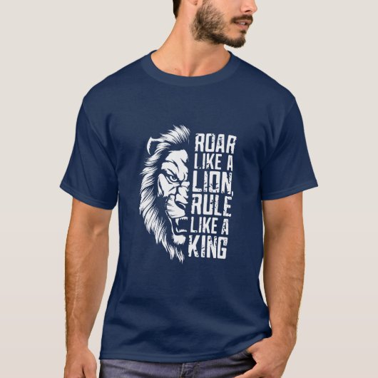 T-shirt Exploiter la force du lion (Devant)