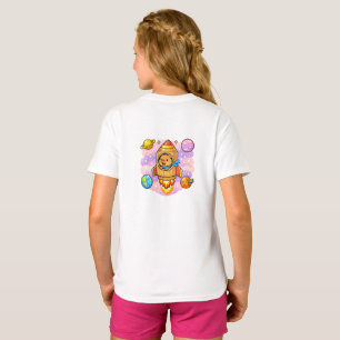 T-shirt Explorateur Capybara Cosmique