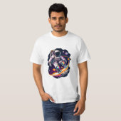 T-shirt Explorateur cosmique (Devant entier)