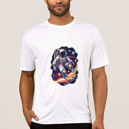 T-shirt Explorateur cosmique (Devant)