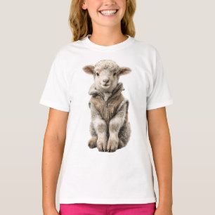 T-shirt Explorateur de l'agneau Little Dapper Enfants