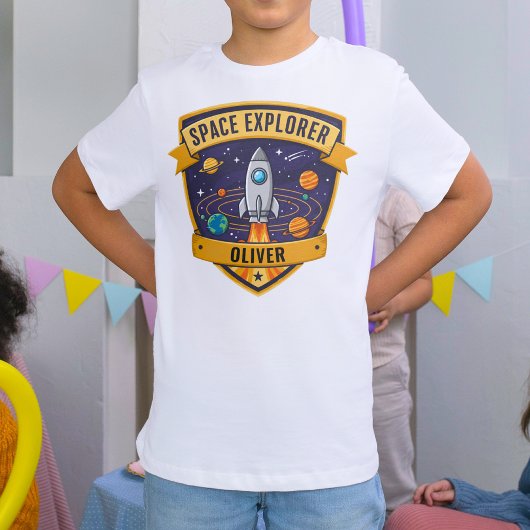 T-shirt Explorateur de l'espace futur