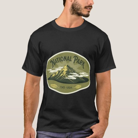 T-shirt Explorateur de parcs nationaux (Devant)