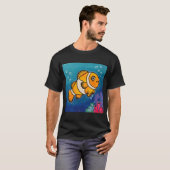 T-shirt Explorateur de petit récif (Devant entier)
