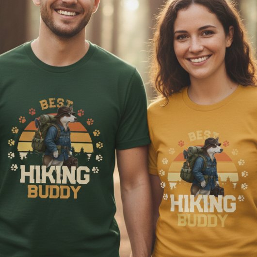 T-shirt Explorateur de pleine nature Akita aventureux