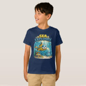 T-shirt Explorateur des mers (Devant entier)