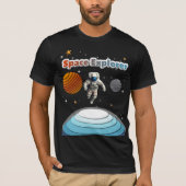 T-shirt Explorateur d'espace (Devant)