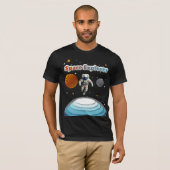 T-shirt Explorateur d'espace (Devant entier)