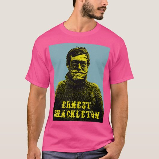 T-shirt Explorateur Ernst Shackleton (Devant)