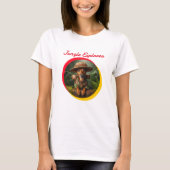 T-shirt Explorateur Jungle (Devant)