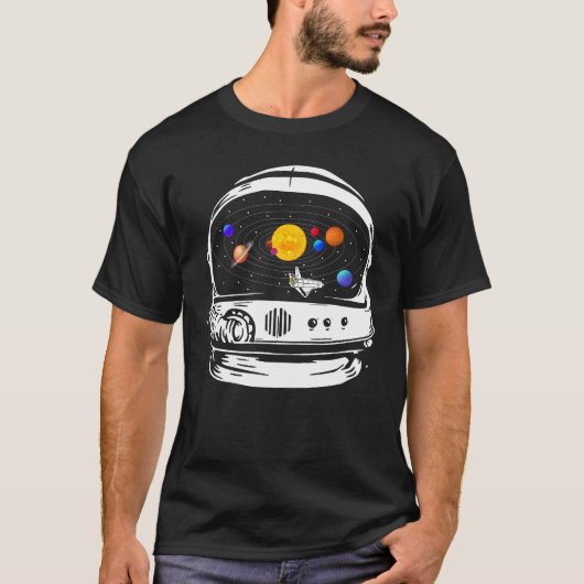 T-shirt Explorateur spatial (Devant)