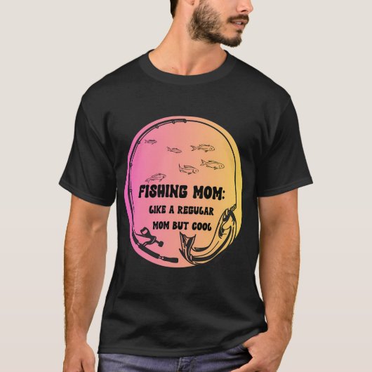 T-shirt Explorateur spatial astronaute pêcheur (Devant)