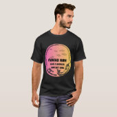 T-shirt Explorateur spatial astronaute pêcheur (Devant entier)