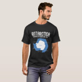 T-shirt Explorateurs de l'Antarctique confondus depuis 182 (Devant entier)