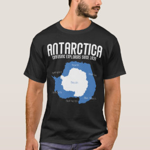 T-shirt Explorateurs de l'Antarctique déroutant depuis 18