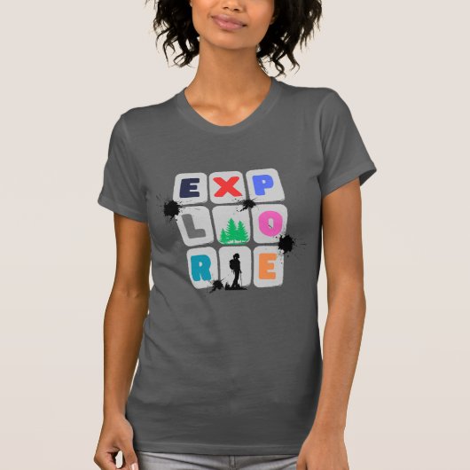T-shirt Exploration classique (Devant)
