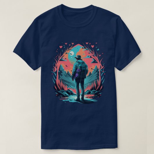 T-shirt Exploration de l'inconnu (Design devant)