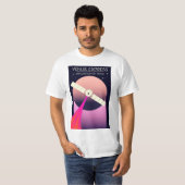 T-shirt Exploration de Vénus par Venus Express (Devant entier)