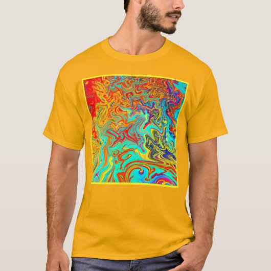 T-shirt Exploration des concepts de conception abstraite (Devant)