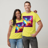 T-shirt Exploration des Nebulae les plus brillantes. Comma (Unisexe)