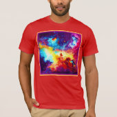 T-shirt Exploration des Nebulae les plus brillantes. Comma (Devant)
