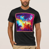 T-shirt Exploration des Nebulae les plus brillantes. Comma (Devant)