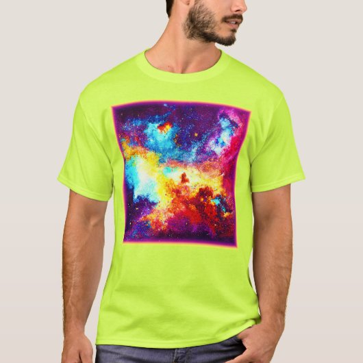 T-shirt Exploration des Nebulae les plus brillantes. Comma (Devant)