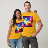 T-shirt Exploration des Nebulae les plus brillantes. Comma (Unisexe)