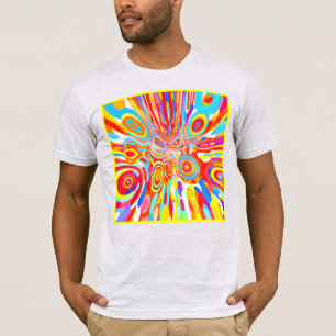 T-shirt Exploration d'un Motif coloré
