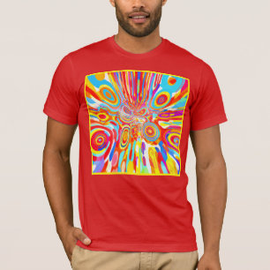 T-shirt Exploration d'un Motif coloré