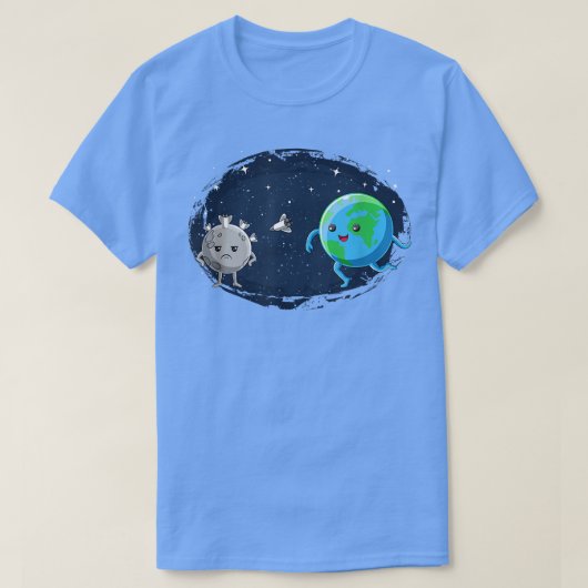 T-shirt Exploration spatiale de la lune Astronaute du vais (Design devant)